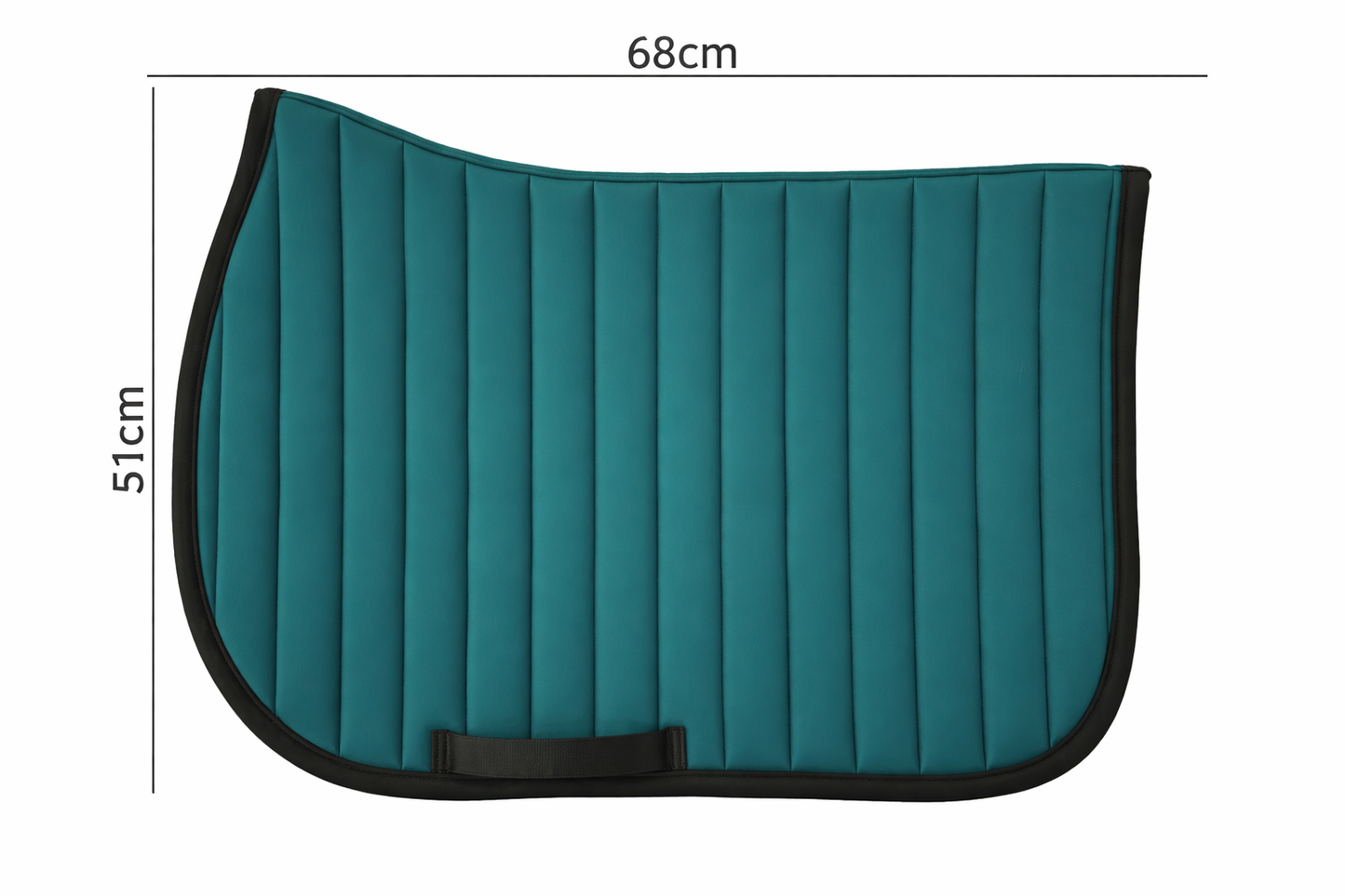 Tapis de Selle Cheval 68x51 cm en Polyester – Absorbant, Respirant, Séchage